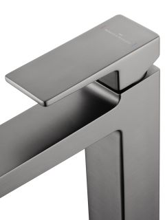 Смеситель для раковины Wonzon & Woghand Cube 2.0 WW-88019068-BGM тёмный графит